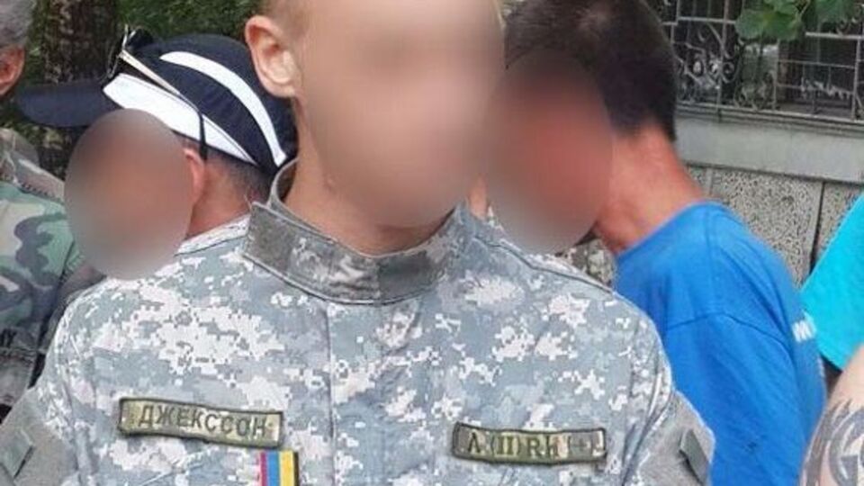 Один из задержанных, который выдавал себя за участника АТО