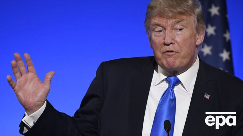 Трамп: Даже не думал отменять санкции против РФ