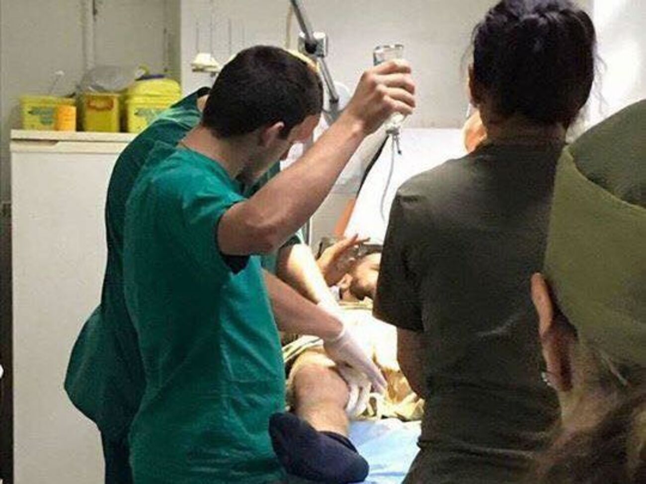 Дейдея з осколковими пораненнями доправили до військового госпіталю