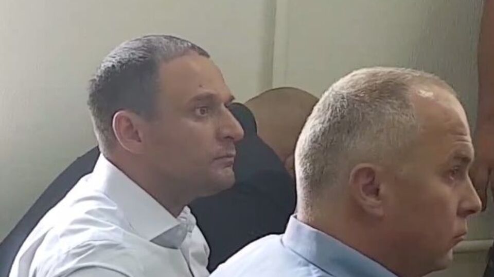 Дмитрий Добкин и Нестор Шуфрич в зале суда