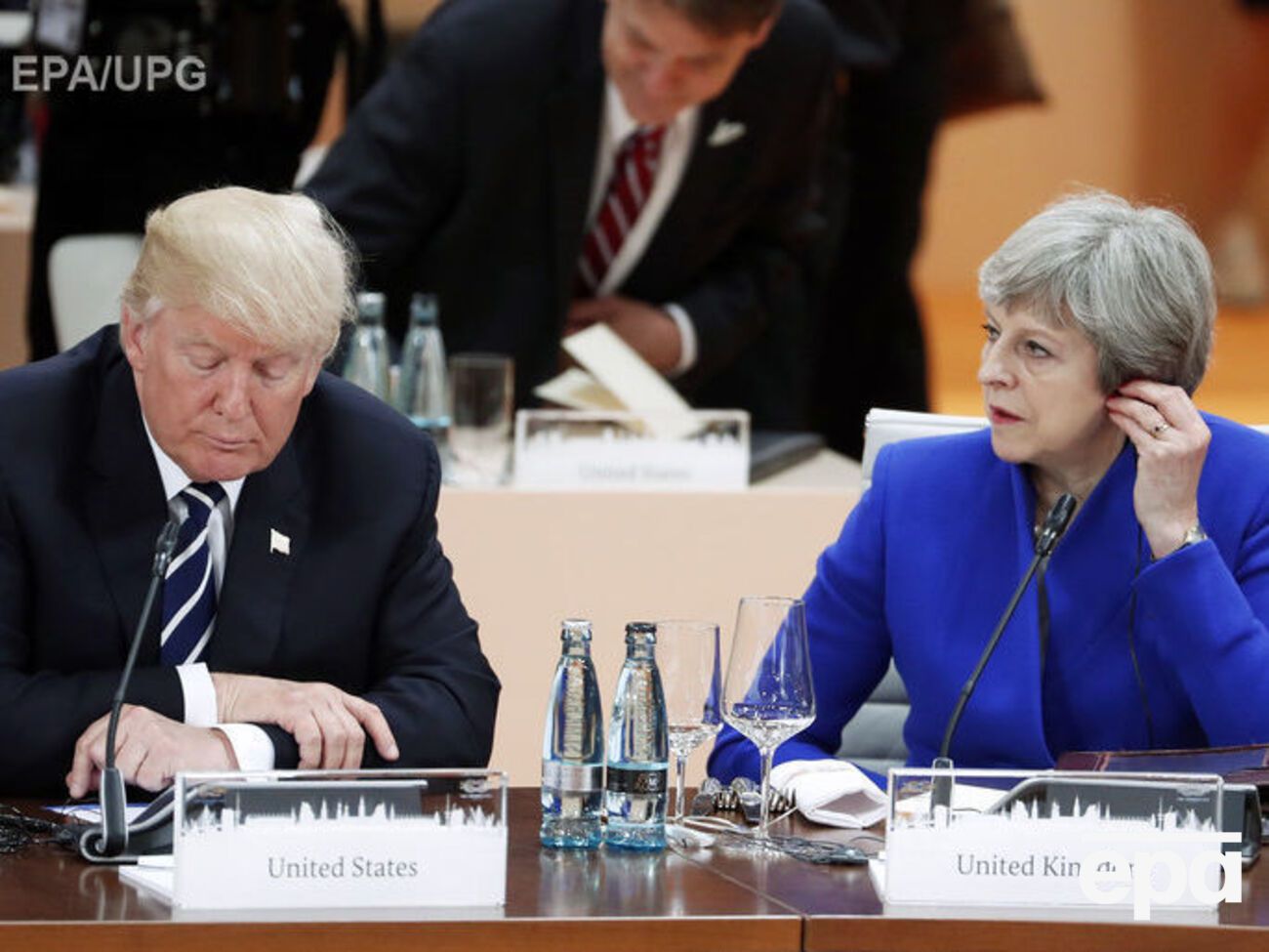 Востаннє Трамп і Мей зустрілися 8 липня