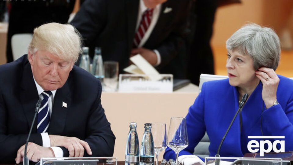Востаннє Трамп і Мей зустрілися 8 липня