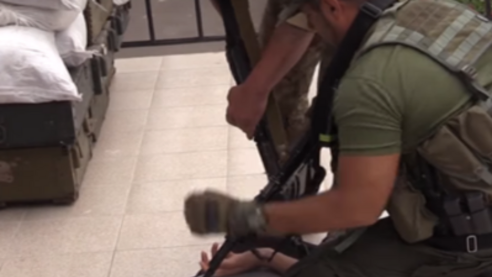 Волка ранили 6 июля в Кривом Роге