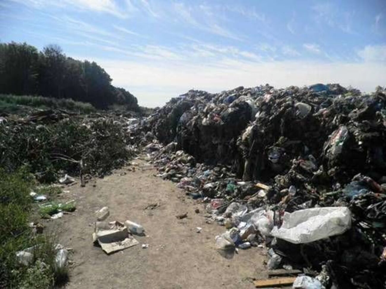 У Київській області виявили львівське сміття