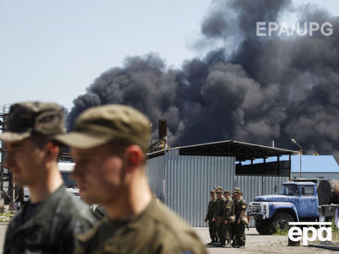 Пожар на нефтебазе "БРСМ-Нафта" произошел в 2015 году