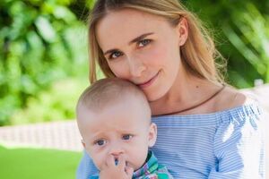 Ровінська: Сьогодні ми похрестили нашого Енейчика. Тепер у нього чудові духовні батьки