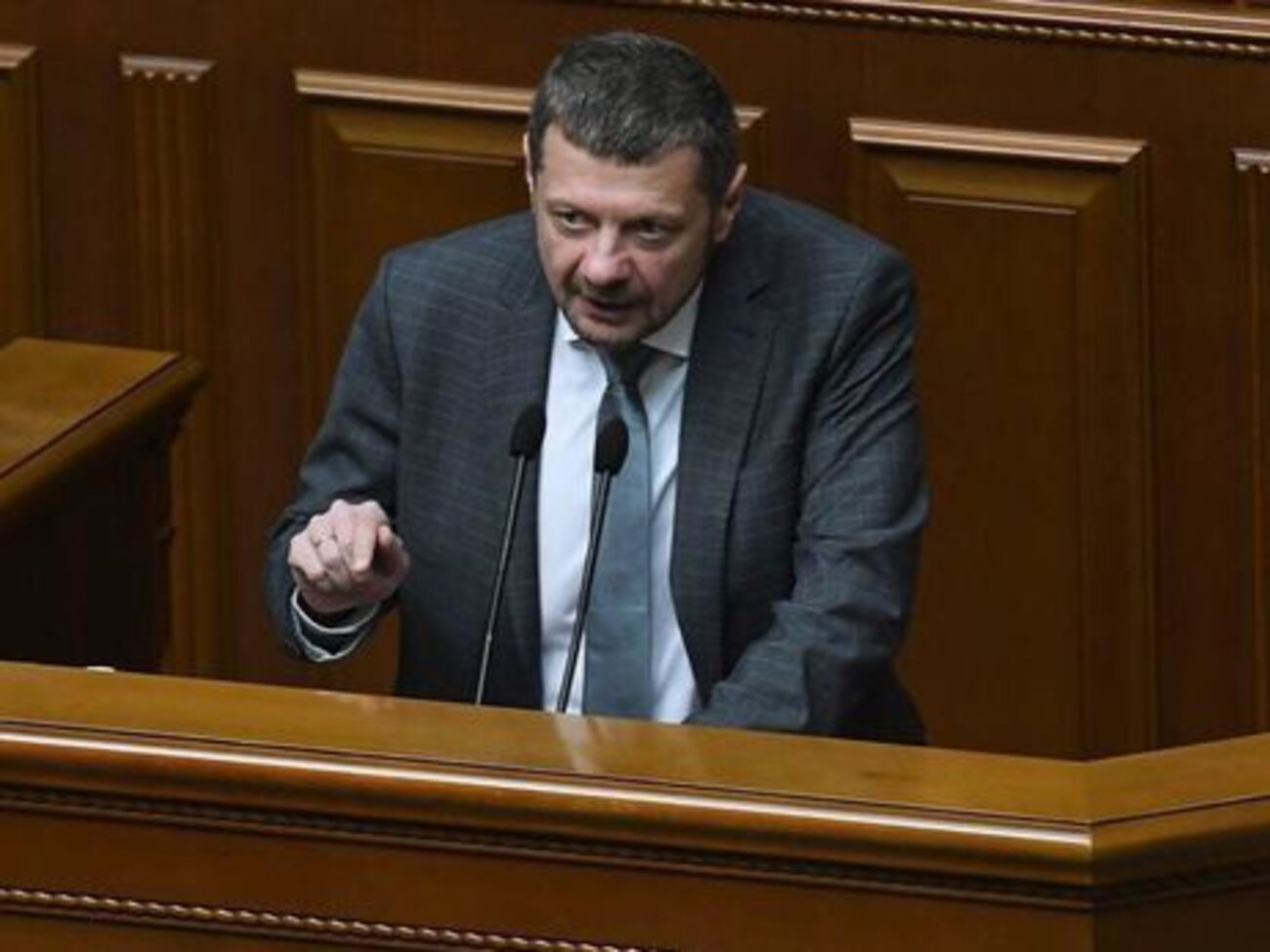 Мосийчук (справа) признал, что спровоцировал драку