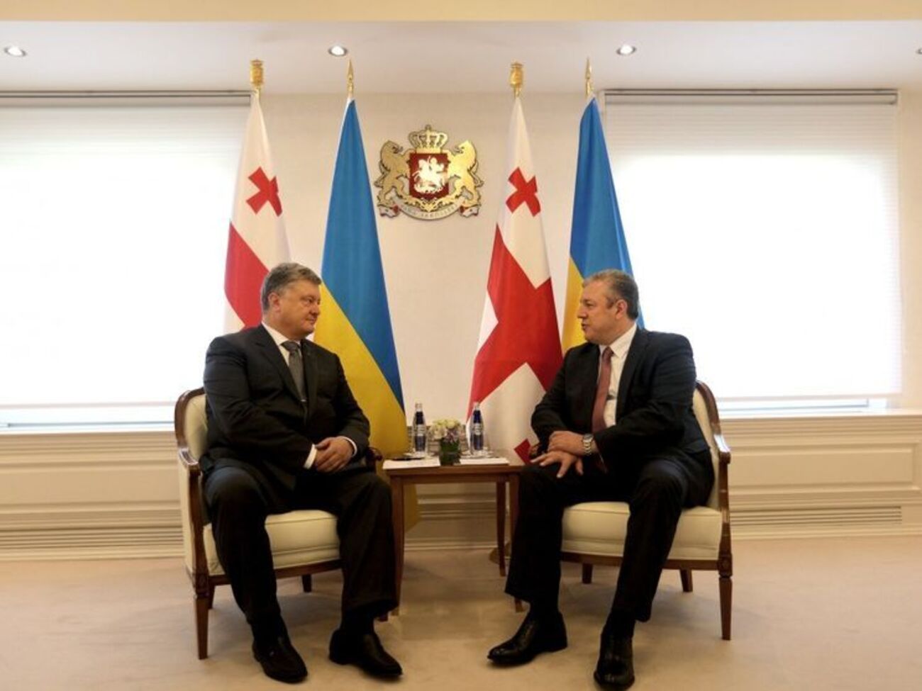 Порошенко і Квірікашвілі домовилися об'єднати зусилля щодо реалізації стратегічного партнерства між країнами