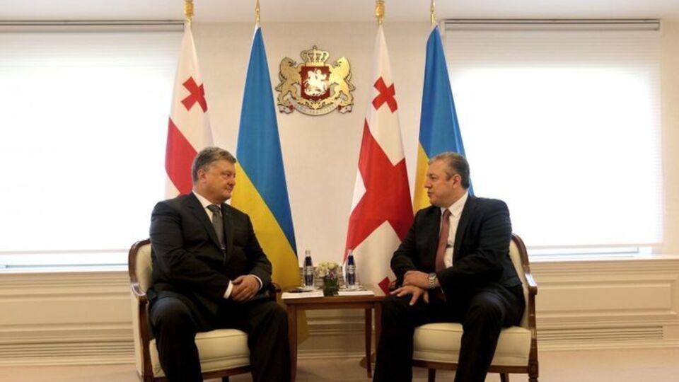 Порошенко і Квірікашвілі домовилися об'єднати зусилля щодо реалізації стратегічного партнерства між країнами