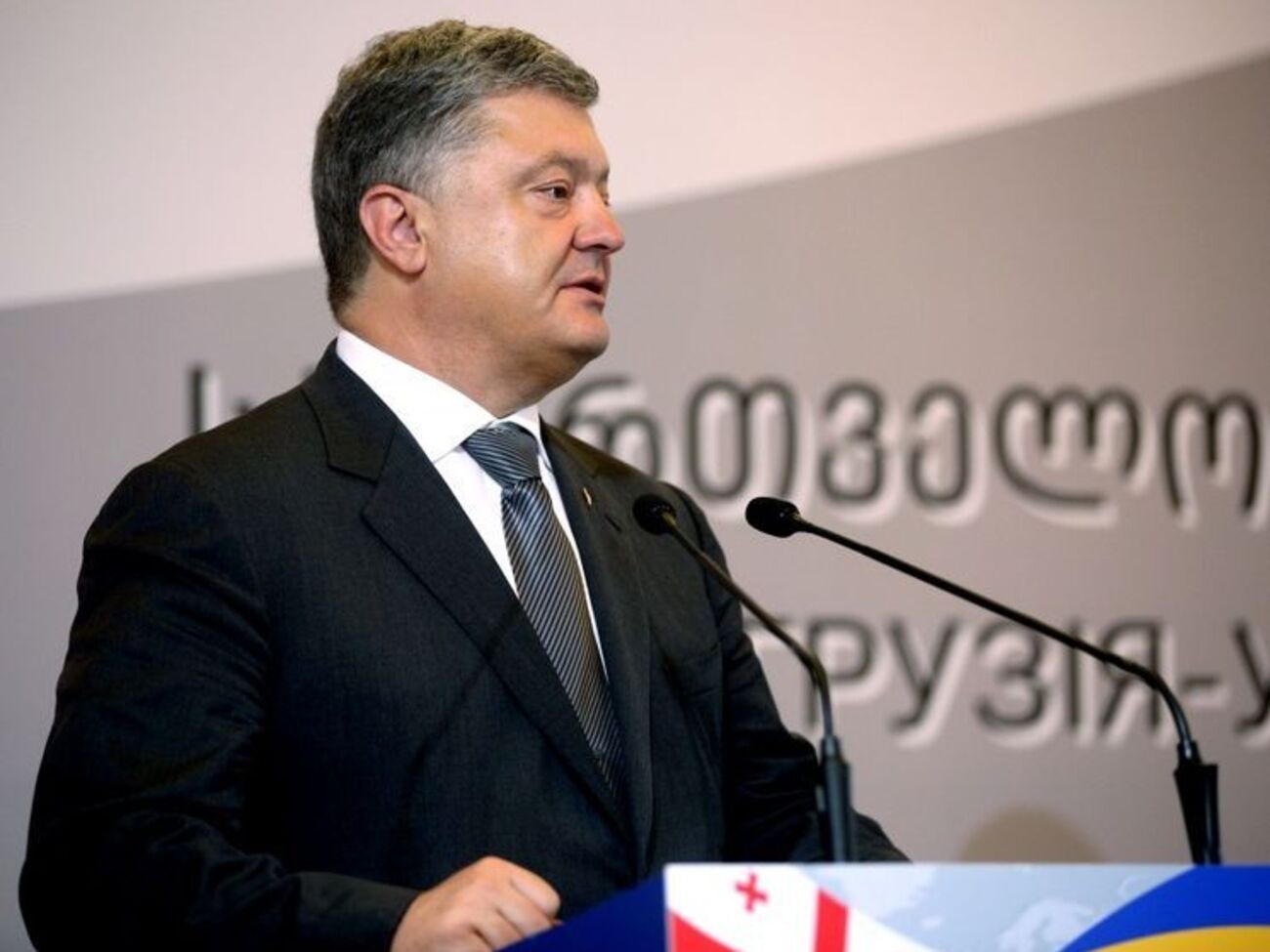 Порошенко: $526 млн за 2016-й, але ми вважаємо, що це не відображає того потенціалу, який мають Україна і Грузія