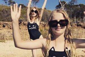 Водянова показала старшу дочку Неву