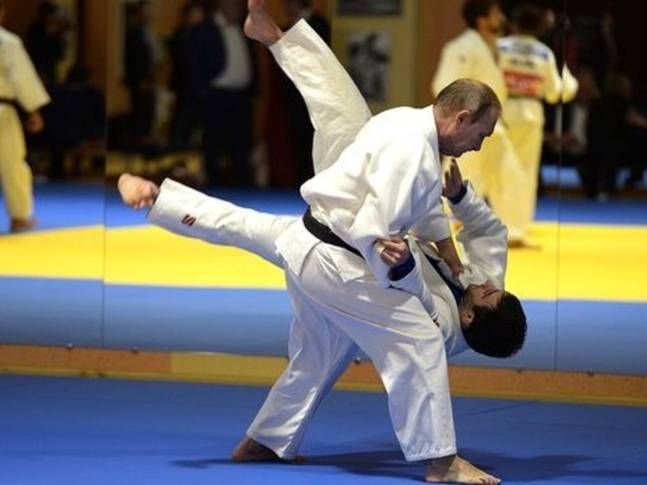 Путін &ndash; майстер спорту із самбо і дзюдо