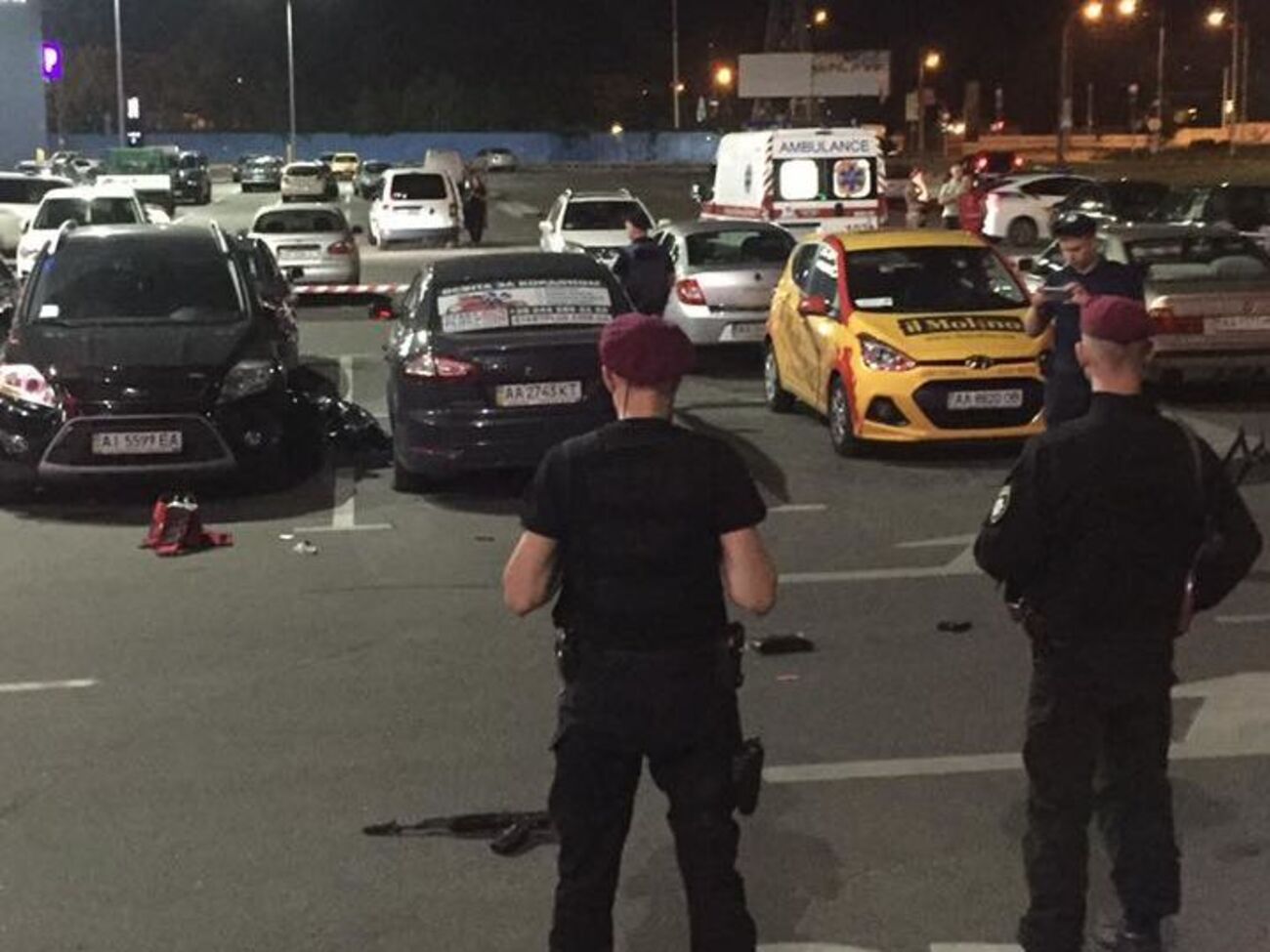 На месте происшествия найден автомат