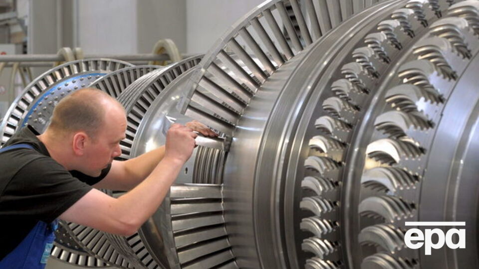 Турбіни Siemens запускали фахівці німецького виробника