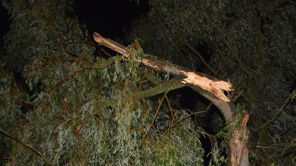 В Черкасской области произошел ураган