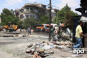 Наслідки вибуху на площі Гадір