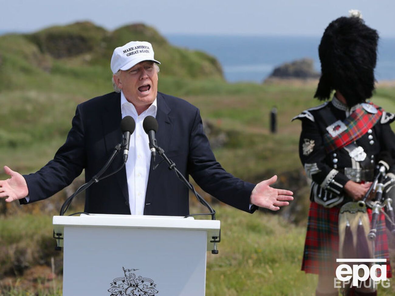 Трамп може відвідати Шотландію