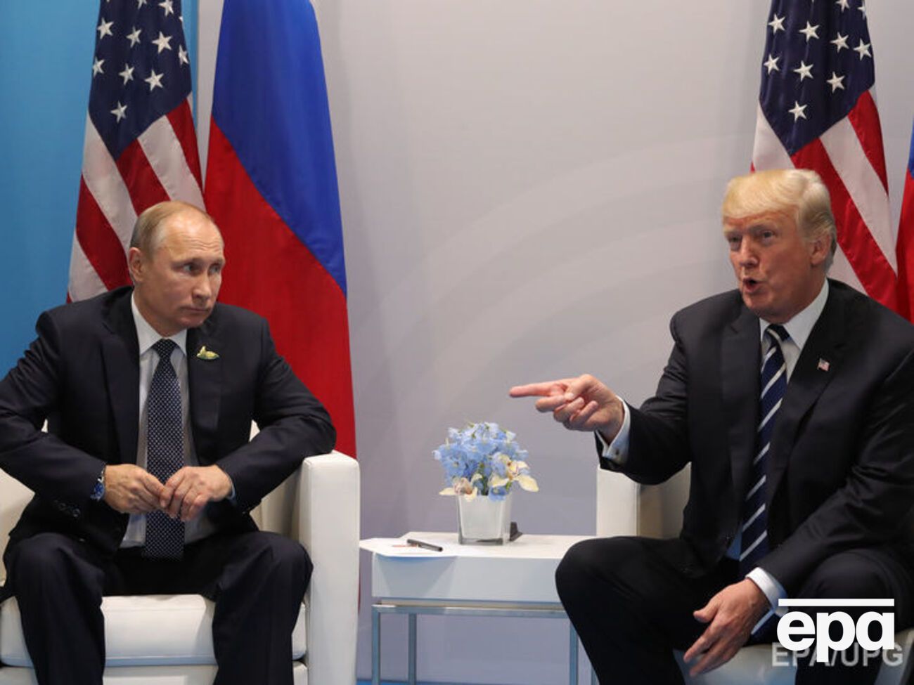 Путин и Трамп провели первую встречу 7 июля