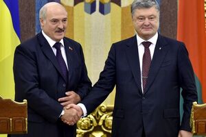 Порошенко зустрічав Лукашенка в Києві