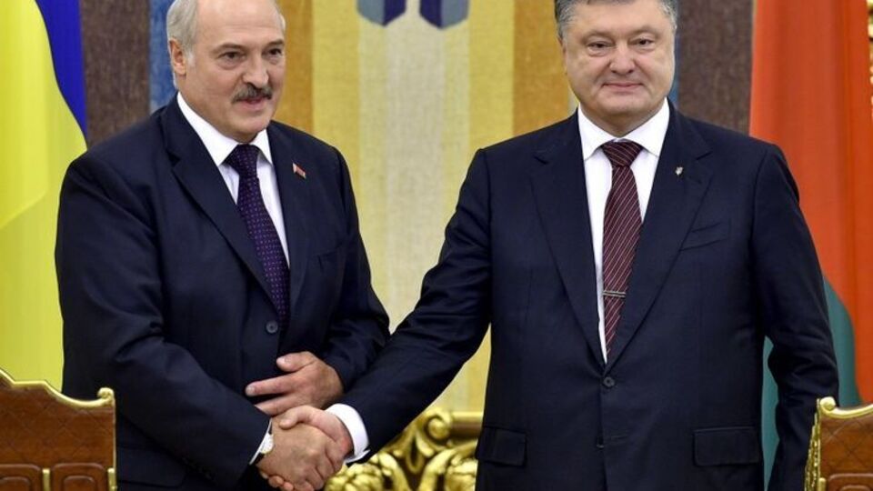 Порошенко зустрічав Лукашенка в Києві