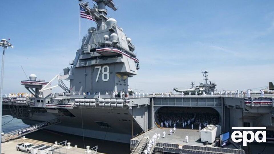 Авианосец USS Gerald R. Ford