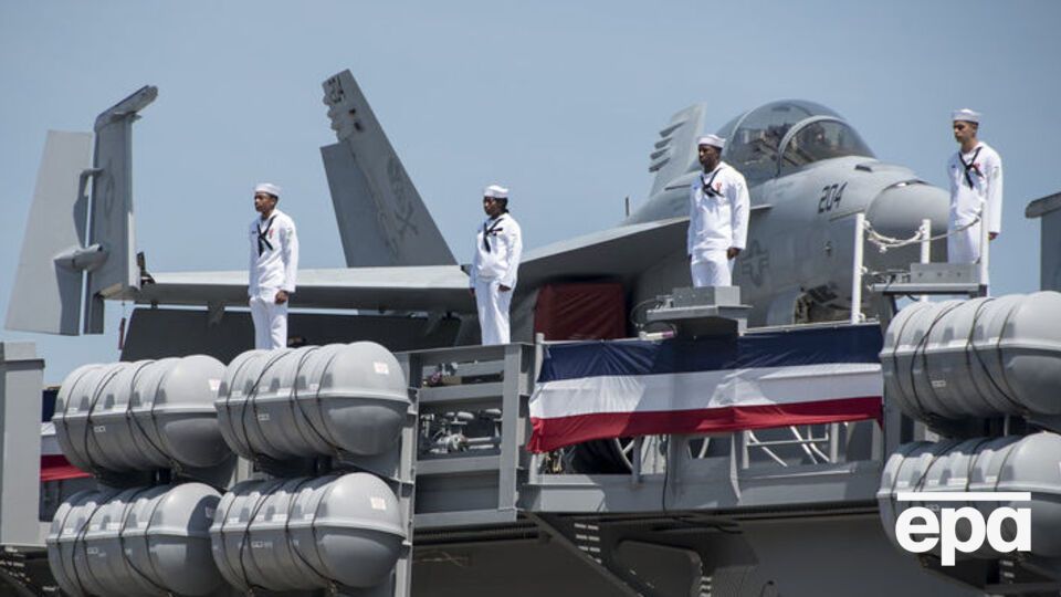 Авианосец USS Gerald R. Ford