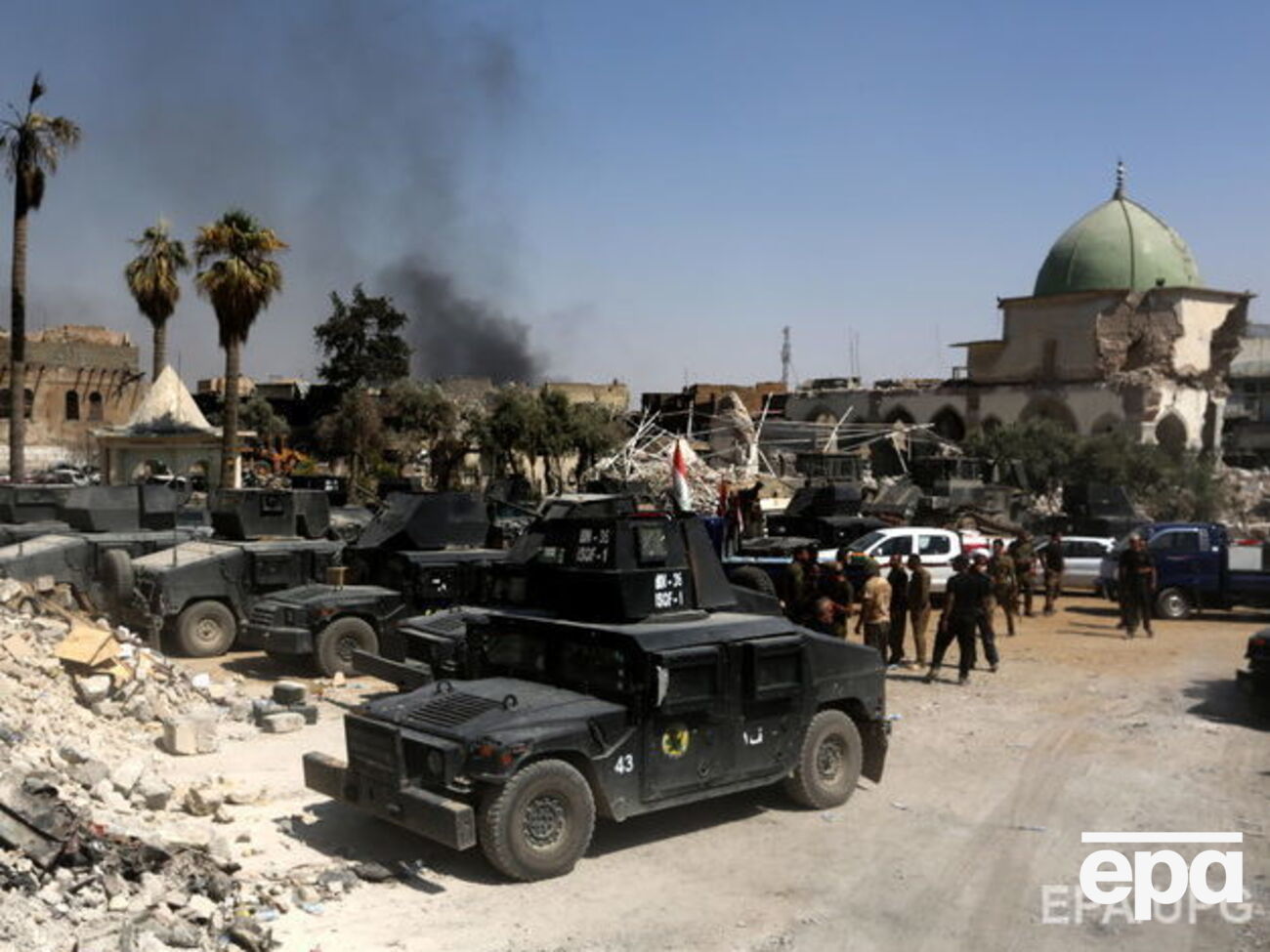 Разминирование проводилось вблизи мечети Ан-Нури