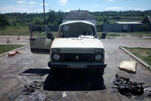 Взрыв произошел в тот момент, когда водитель пытался завести свой автомобиль