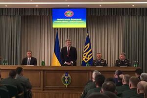 Президент Украины Петр Порошенко представил нового главу Госпогранслужбы