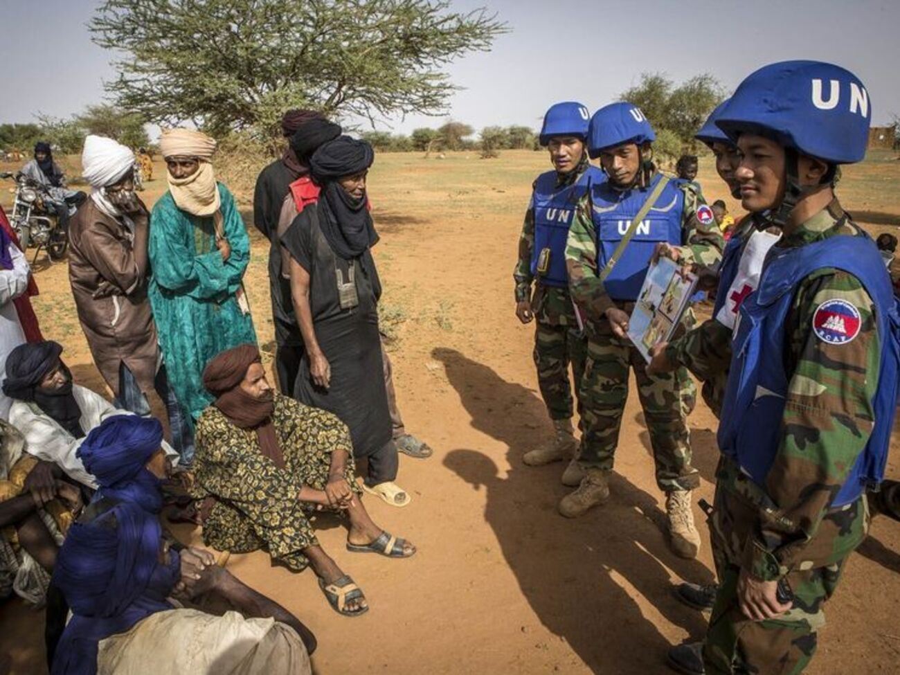 Миротворческая миссия работает в Мали с 2013 года