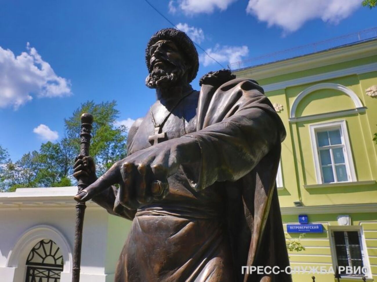 Памятник должен был стоять в городе Александрове Владимирской области