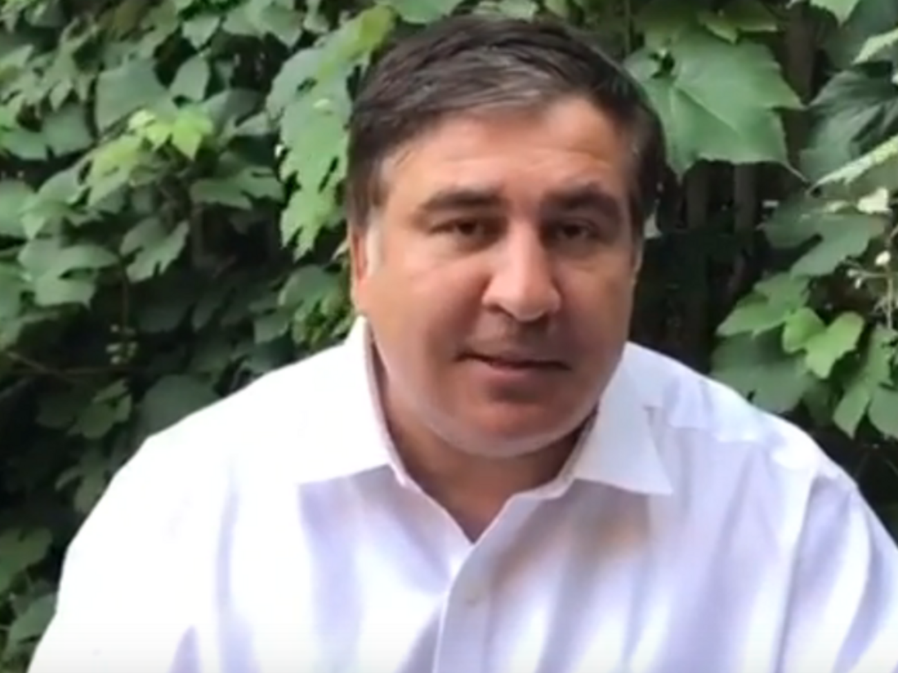 Саакашвілі: Президент Порошенко наплював на Конституцію