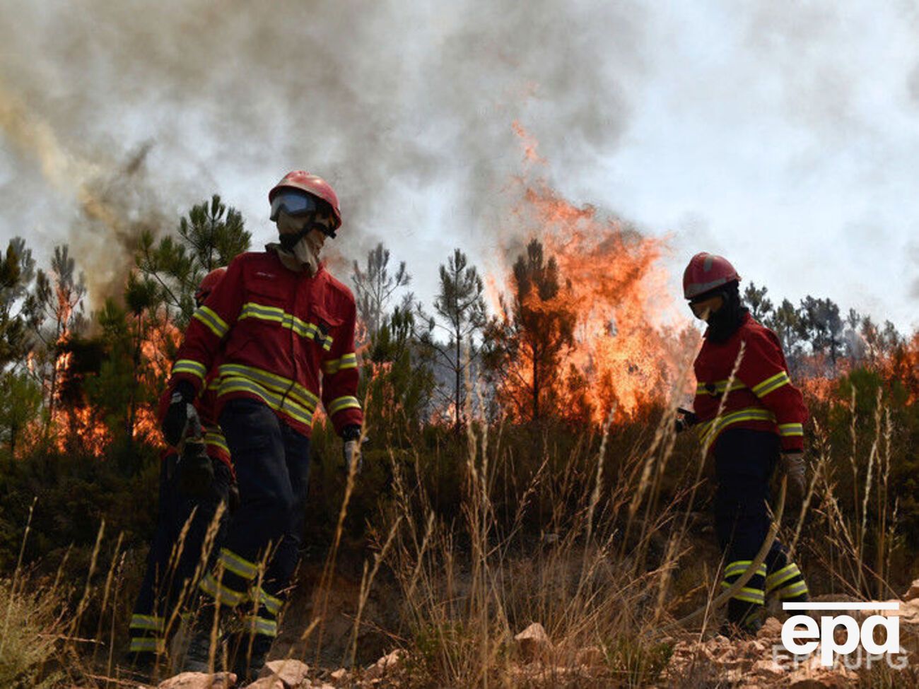 Пожежі вирують у Португалії з початку літа