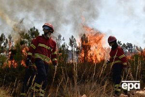 Пожежі вирують у Португалії з початку літа