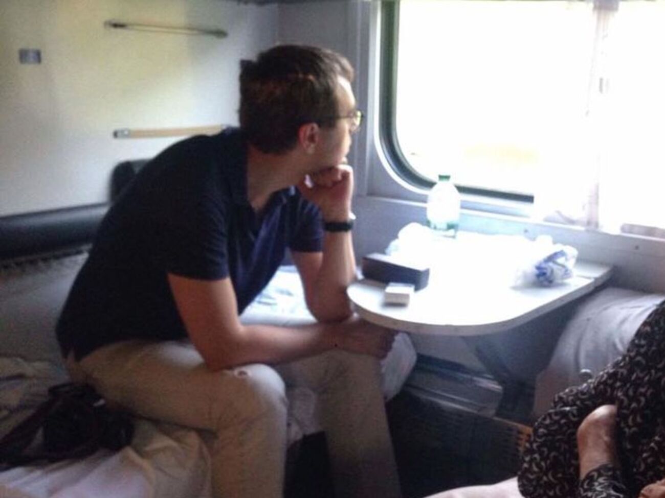 Омелян рассказал о поездке в плацкарте