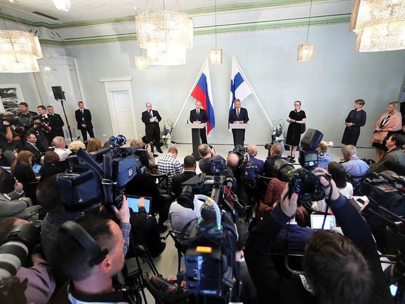 Путін сьогодні відвідав Фінляндію