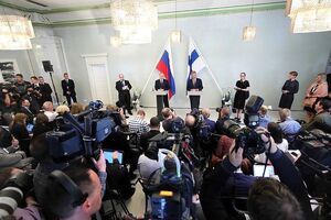 Путін сьогодні відвідав Фінляндію