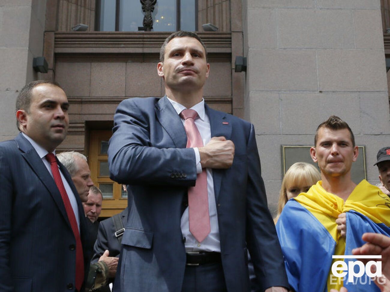 Кличко прокомментировал скандал с Саакашвили