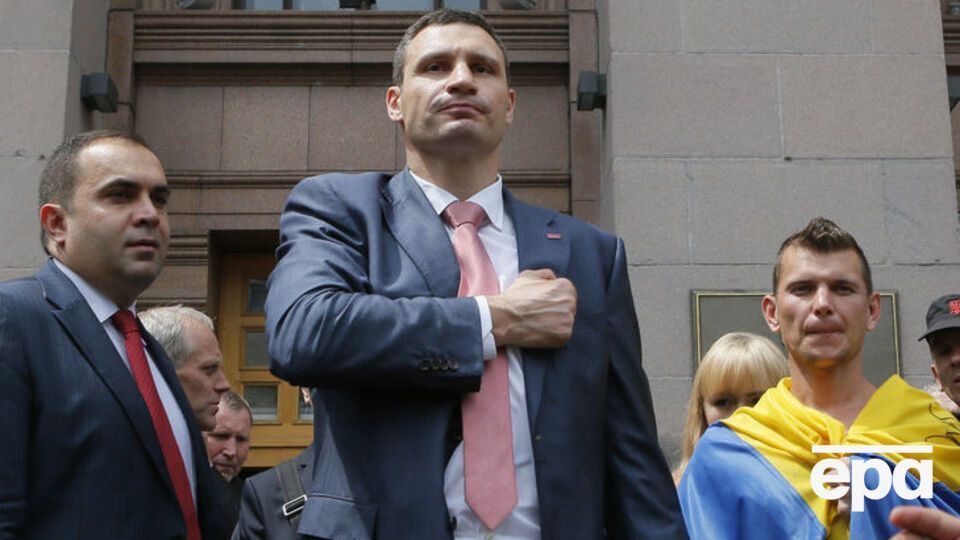 Кличко прокомментировал скандал с Саакашвили