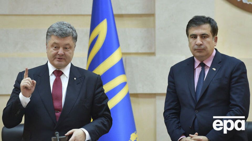 Саакашвили: Порошенко ждал, когда я уеду, и тайно действовал в течение нескольких дней