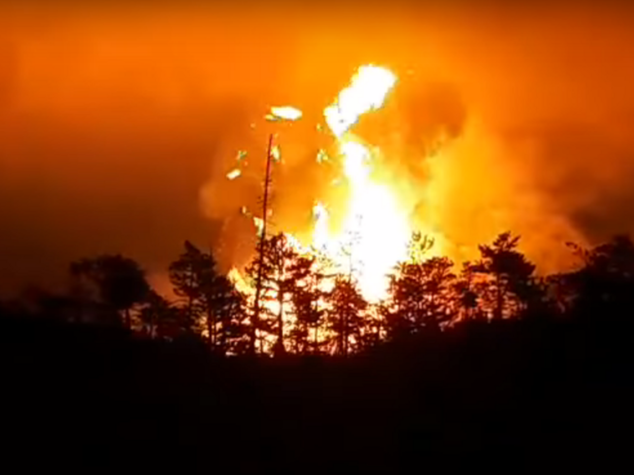 Місце вибуху &ndash; за&nbsp;21 км від міста Івдель