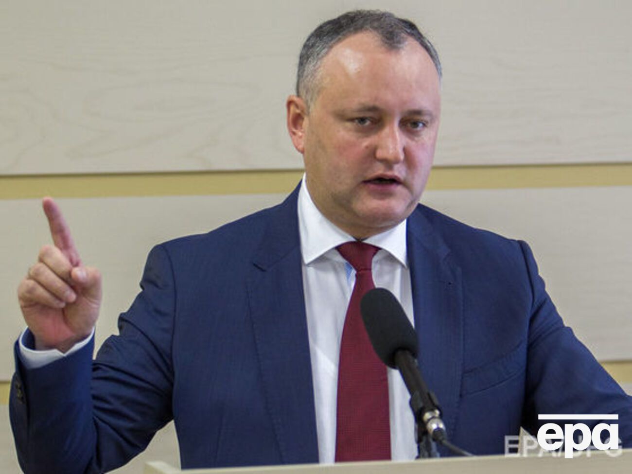 Додон розцінив дії прикордонників як провокацію, спрямовану на "зрив процесу відновлення молдавсько-російських відносин"