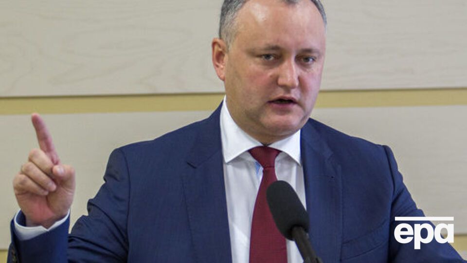 Додон расценил действия пограничников как провокацию, направленную на "срыв процесса восстановления молдо-российских отношений"