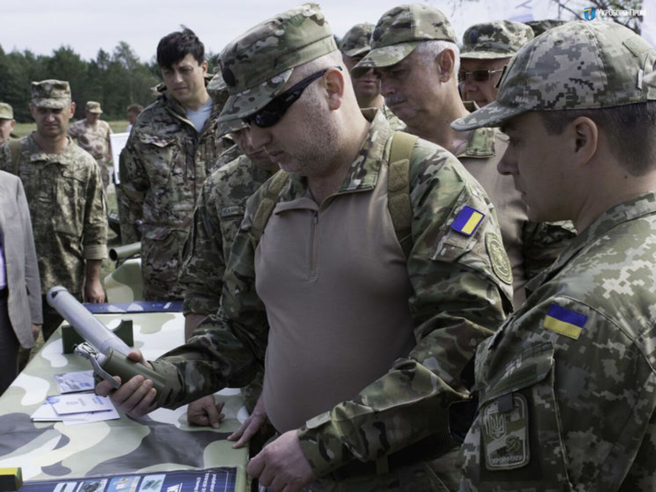 С разработками ознакомился секретарь СНБО Александр Турчинов