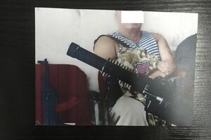 У затриманого виявили фотографії бойовиків