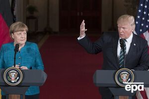 Первый раз Меркель и Трамп встречались в Вашингтоне