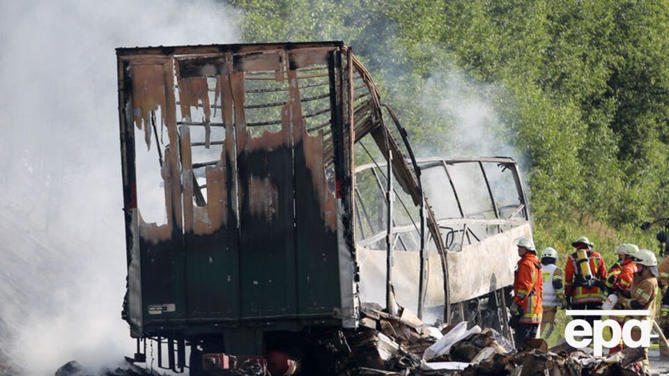 В автобусі були туристи із Саксонії