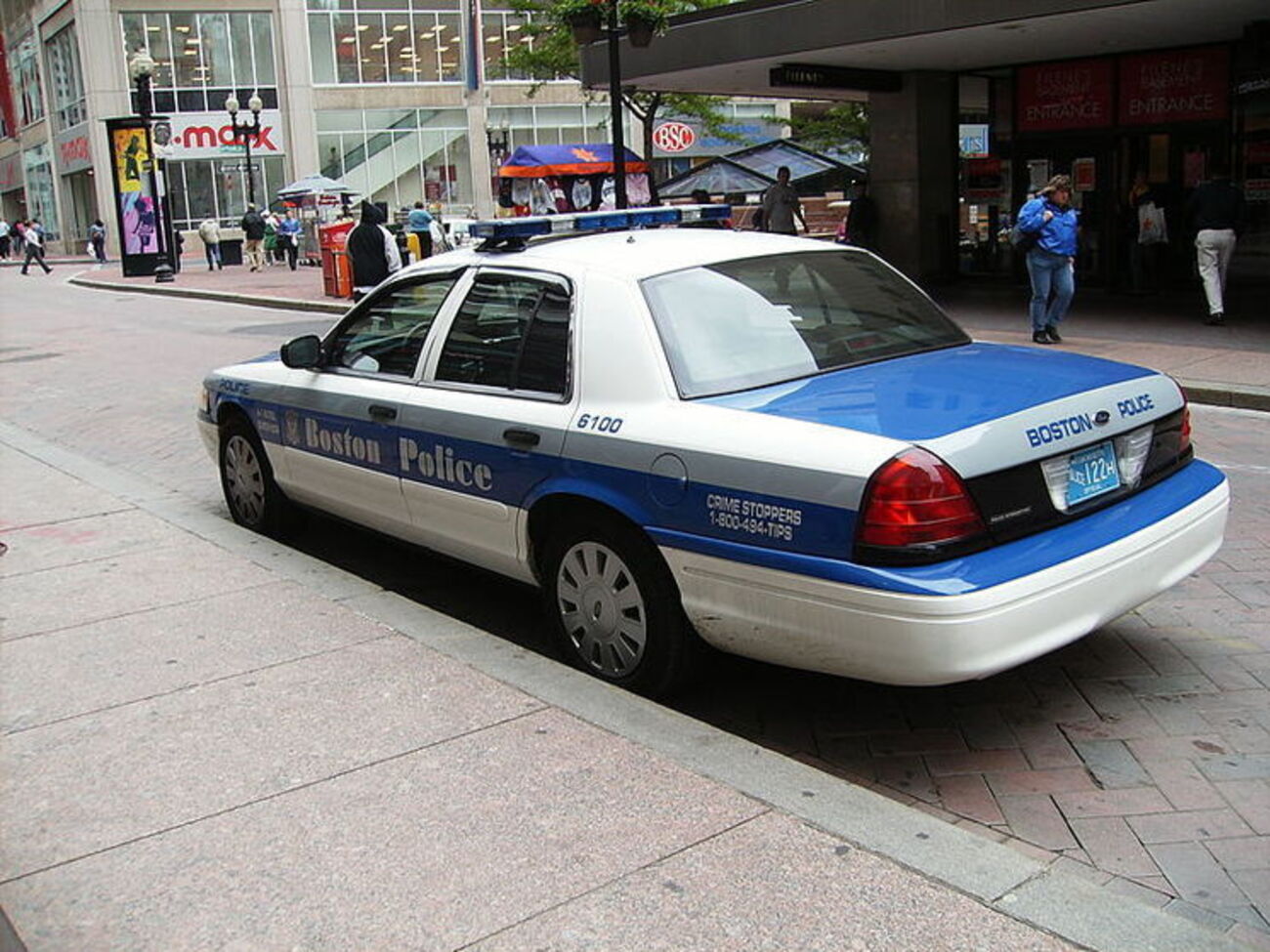 Поліція Бостона затримала водія