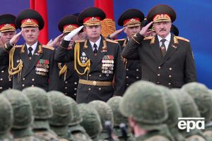 На параді виступив президент Білорусі Олександр Лукашенко