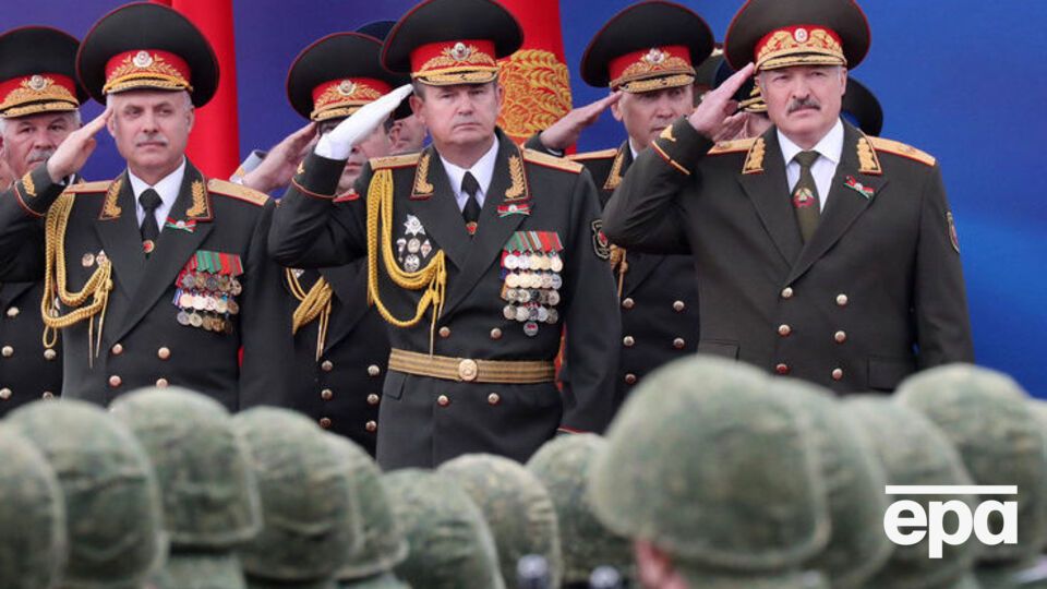 На параді виступив президент Білорусі Олександр Лукашенко
